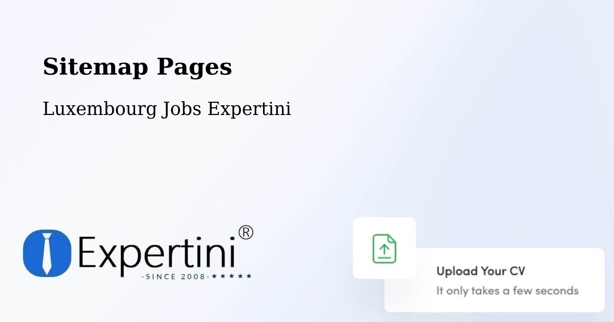 Sitemap Pages - Biwer - Luxembourg Jobs Expertini